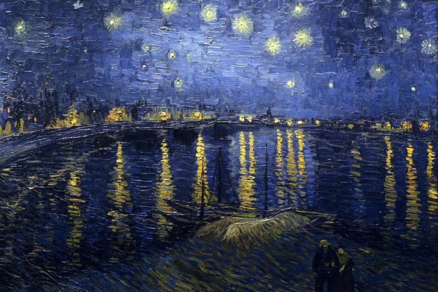 Then and Now: Van Gogh’s “Starry Night over the Rhone”