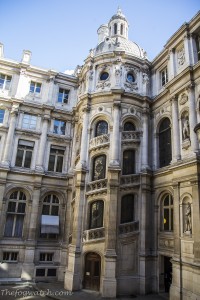 Paris Hotel de Ville - stair tower