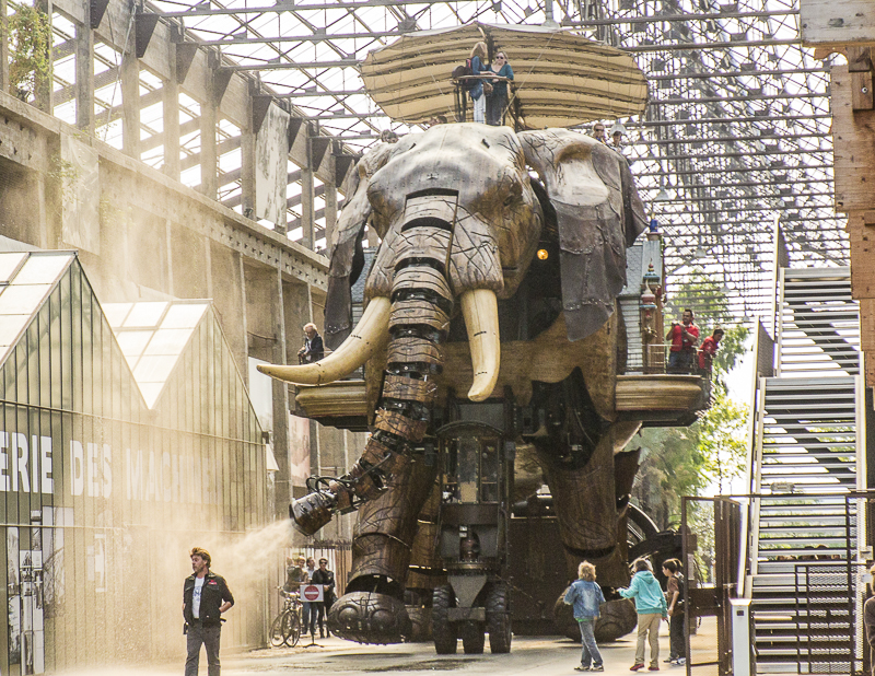 Les Machines - Mechanical elephant, Nante
