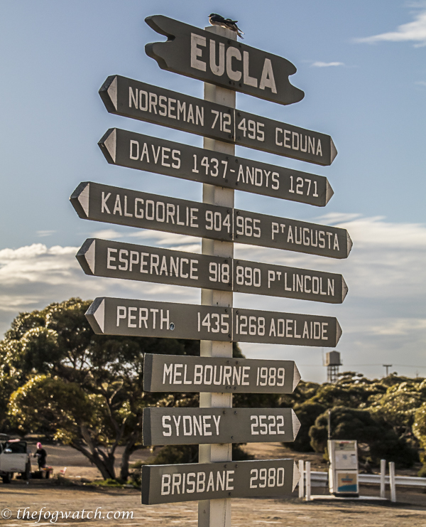 Eucla signpost