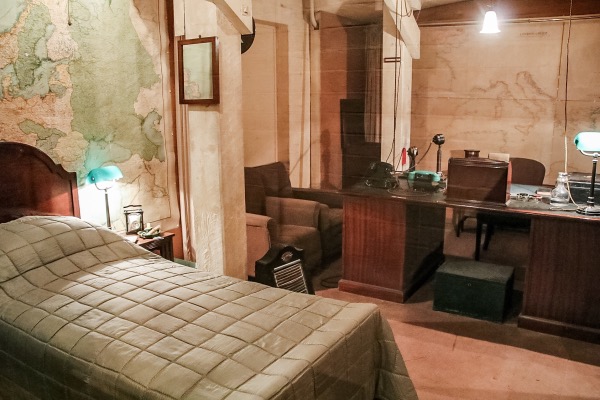 Churchill's wartime bedroom