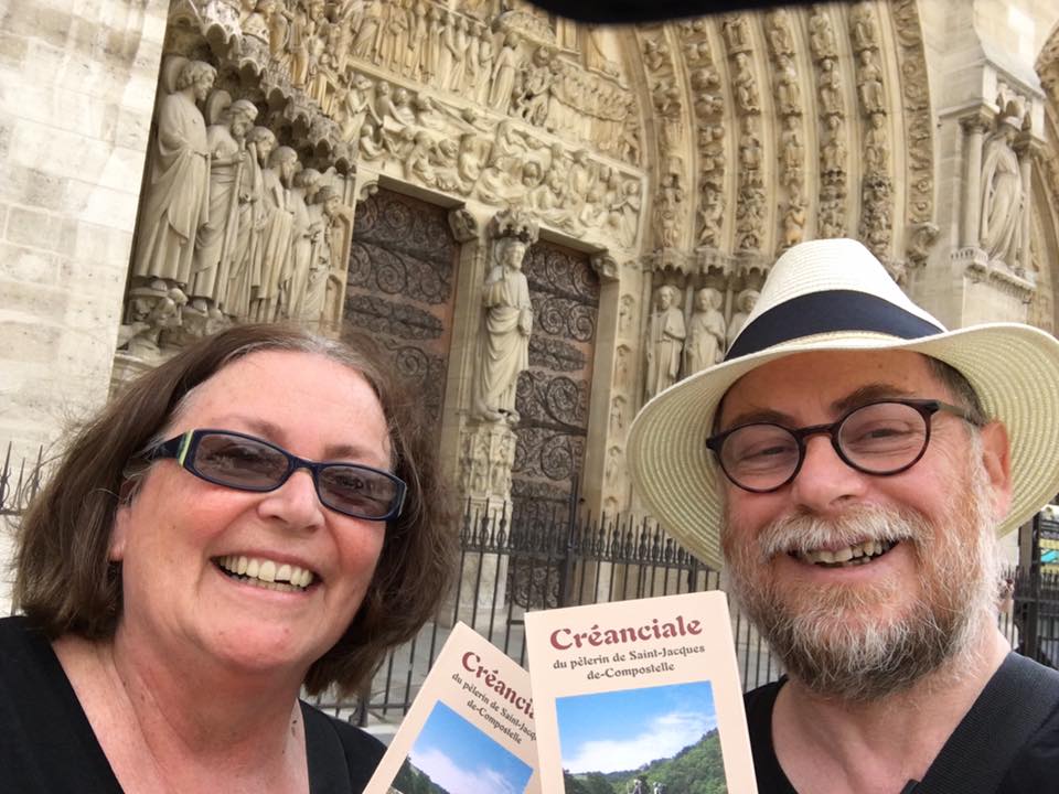 Camino Credential from Notre Dame Paris