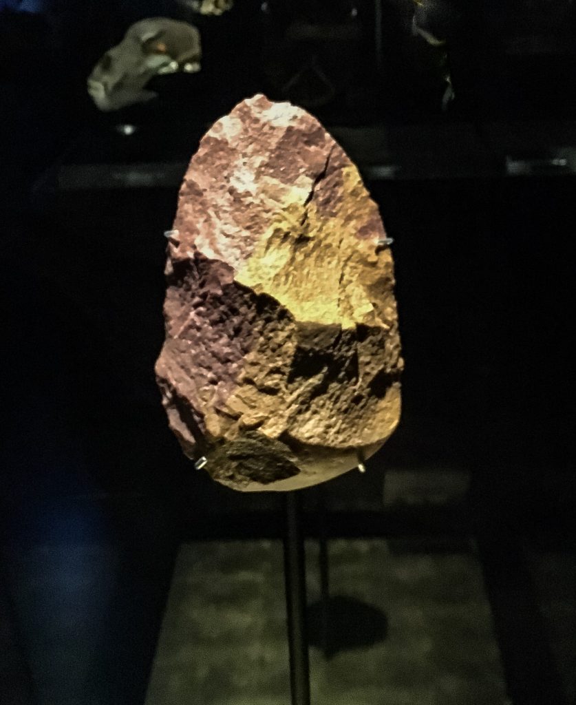 Paleolithic stone axe