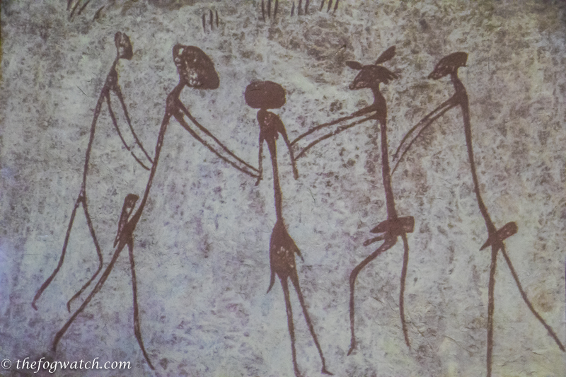 Cave paintings from Atapuerca
