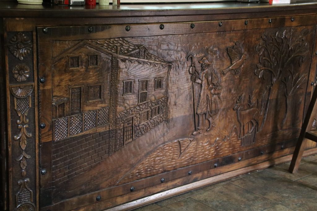 carved bar