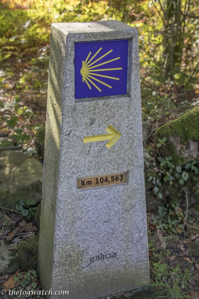 Camino marker