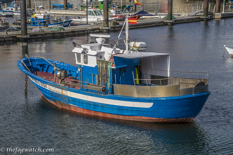 Finisterre fishing boat