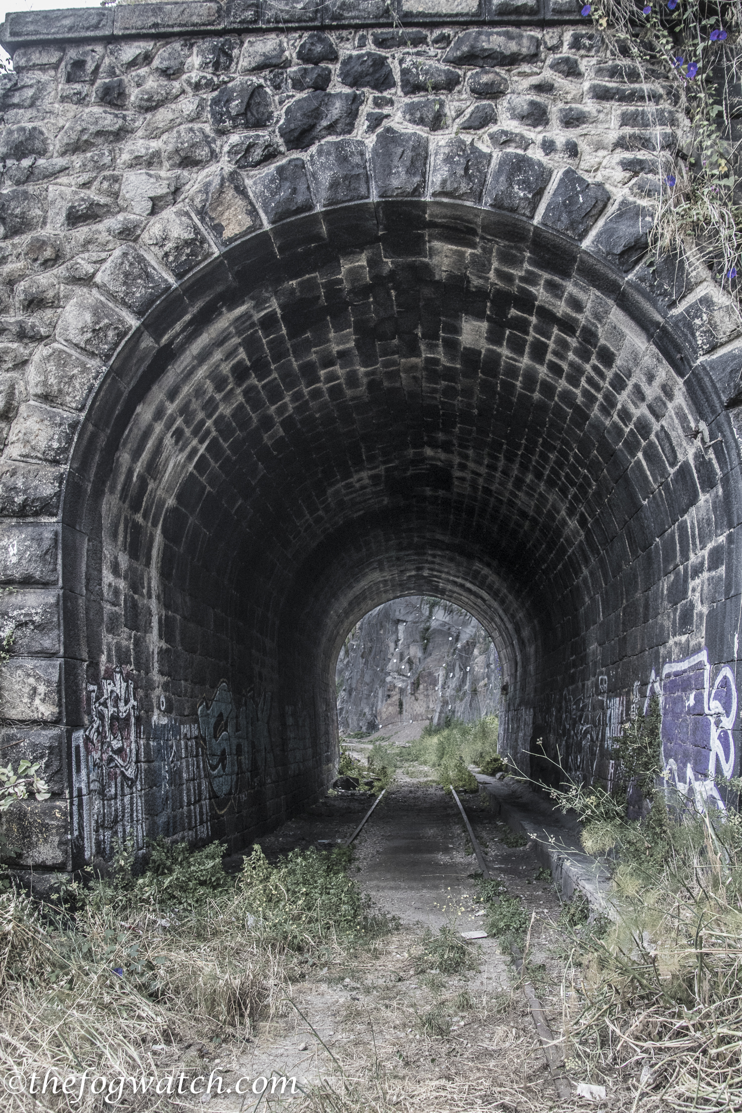 old railway tunnel porto